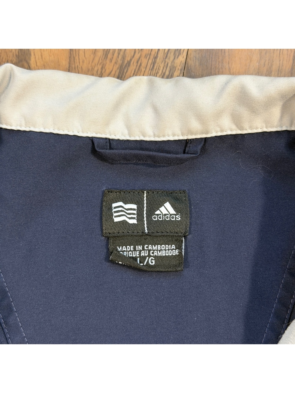 Vintage Adidas Mens ClimaShell Wind Short Sleeve Golf Jacket 1/4 Zip L Pullover - Picture 3 of 7